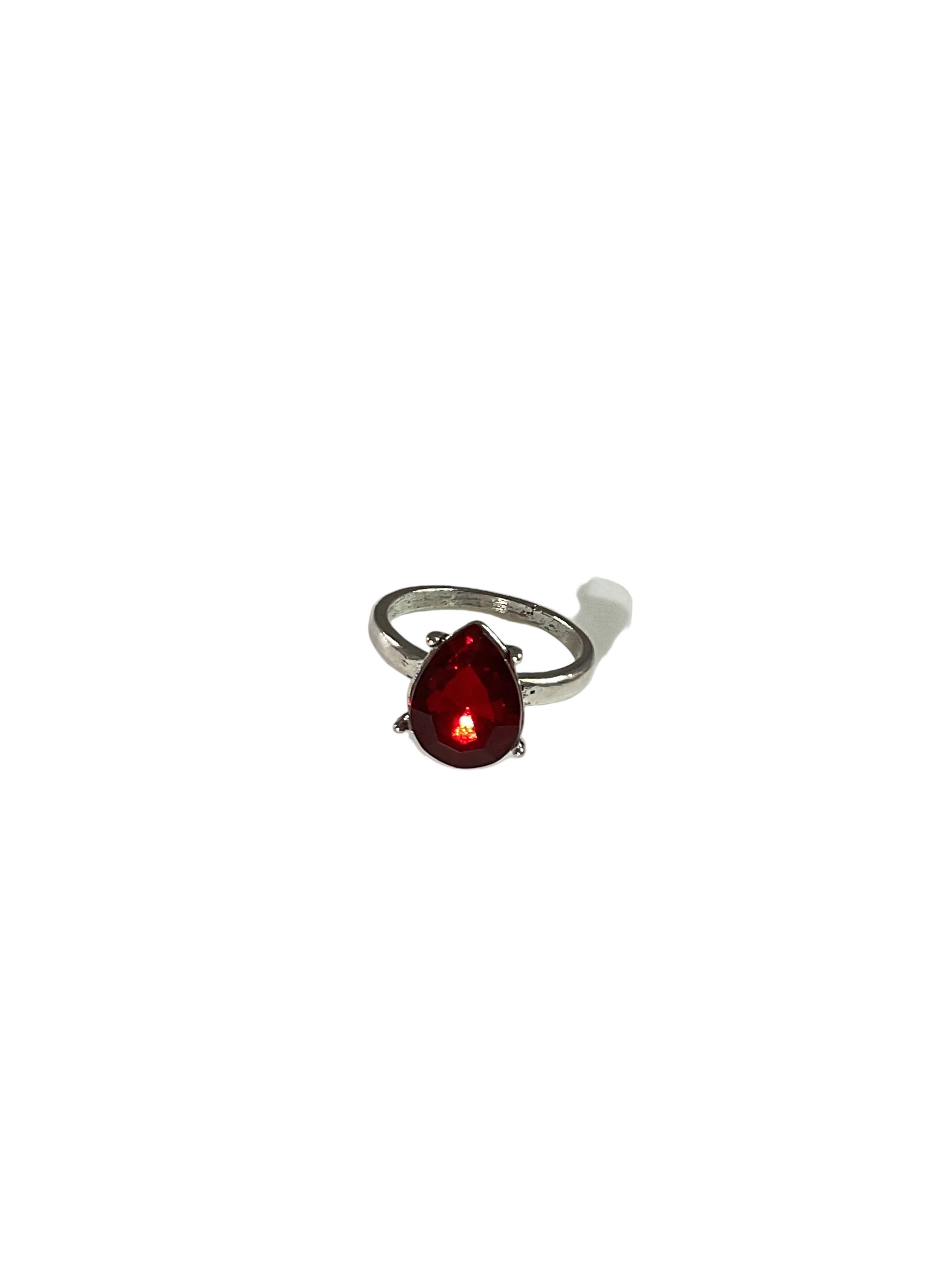 Ruby red ring