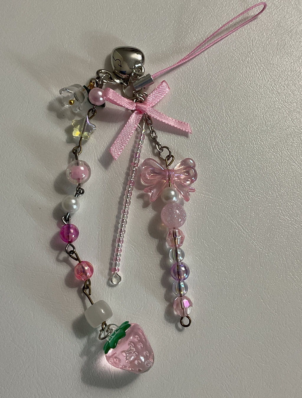 Strawberry strawberry keychain