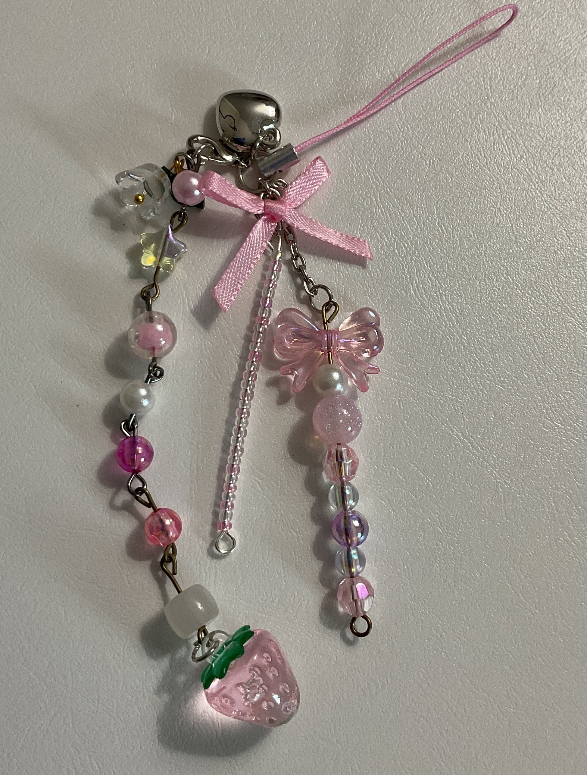 Strawberry strawberry keychain