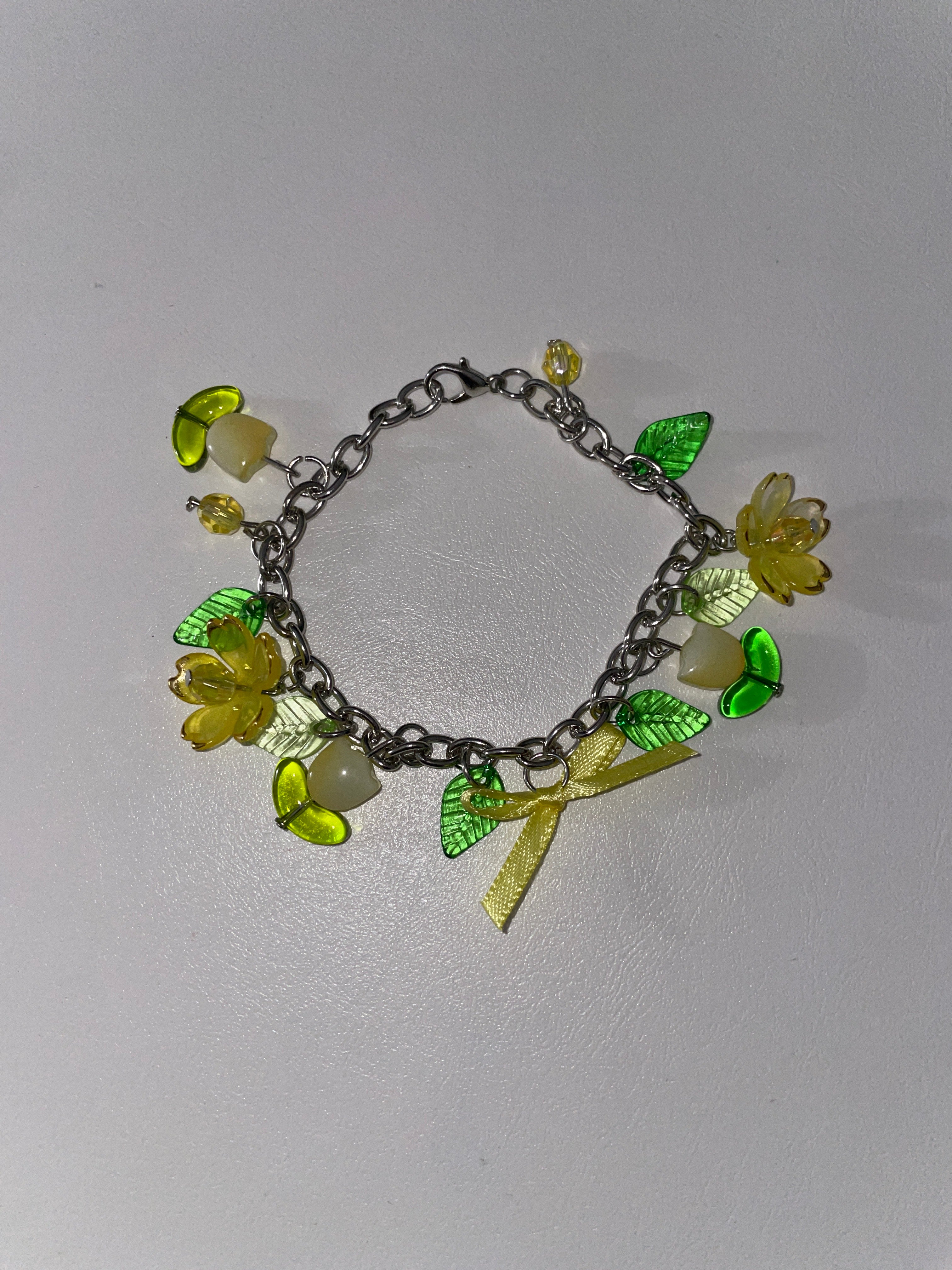 Yellow crystal garden