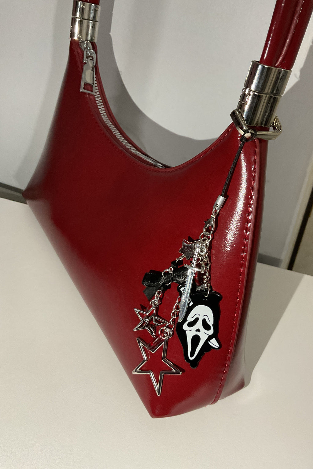 Ghost face keychain
