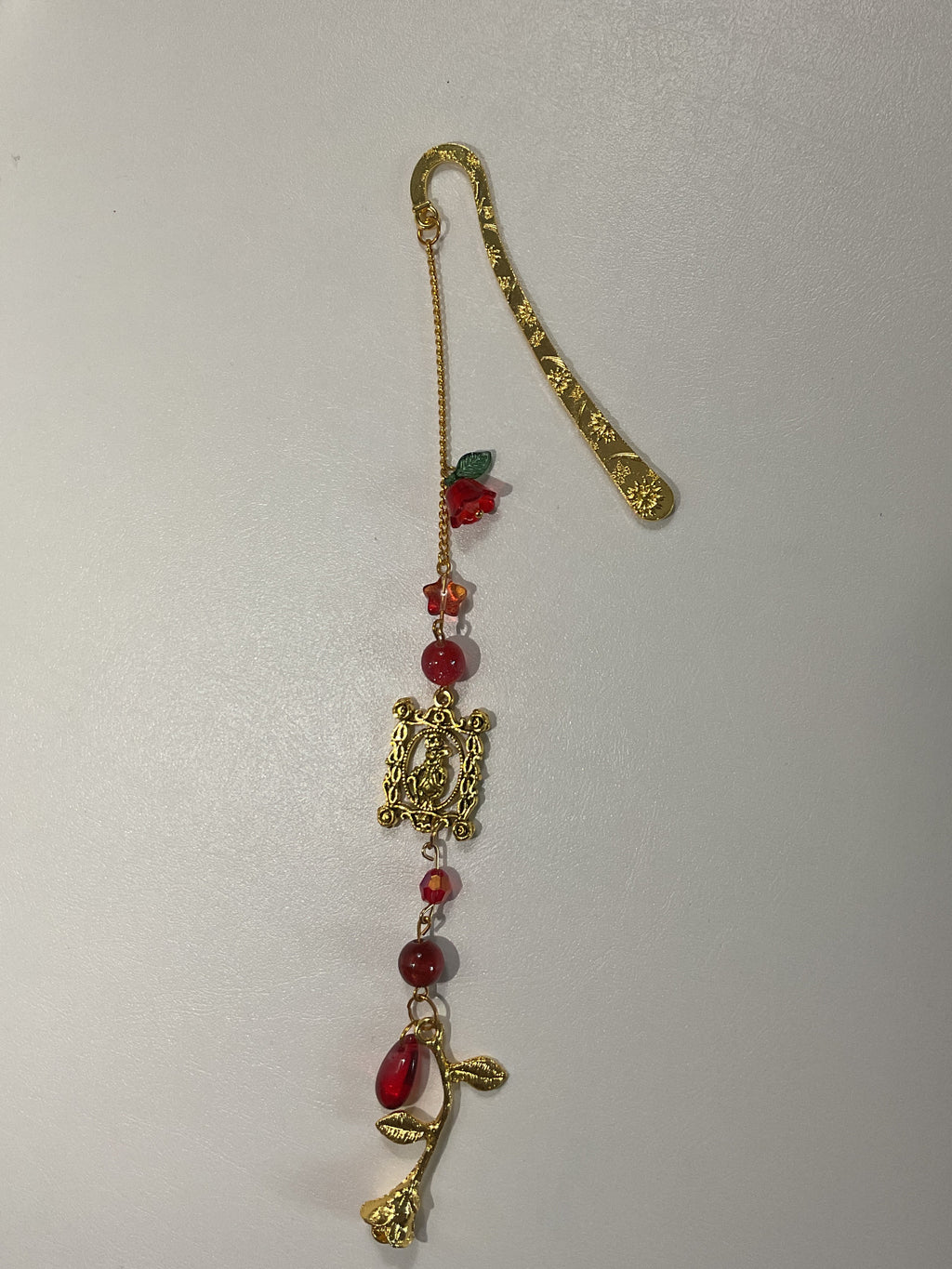 The rose rabbit bookmark