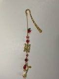 The rose rabbit bookmark