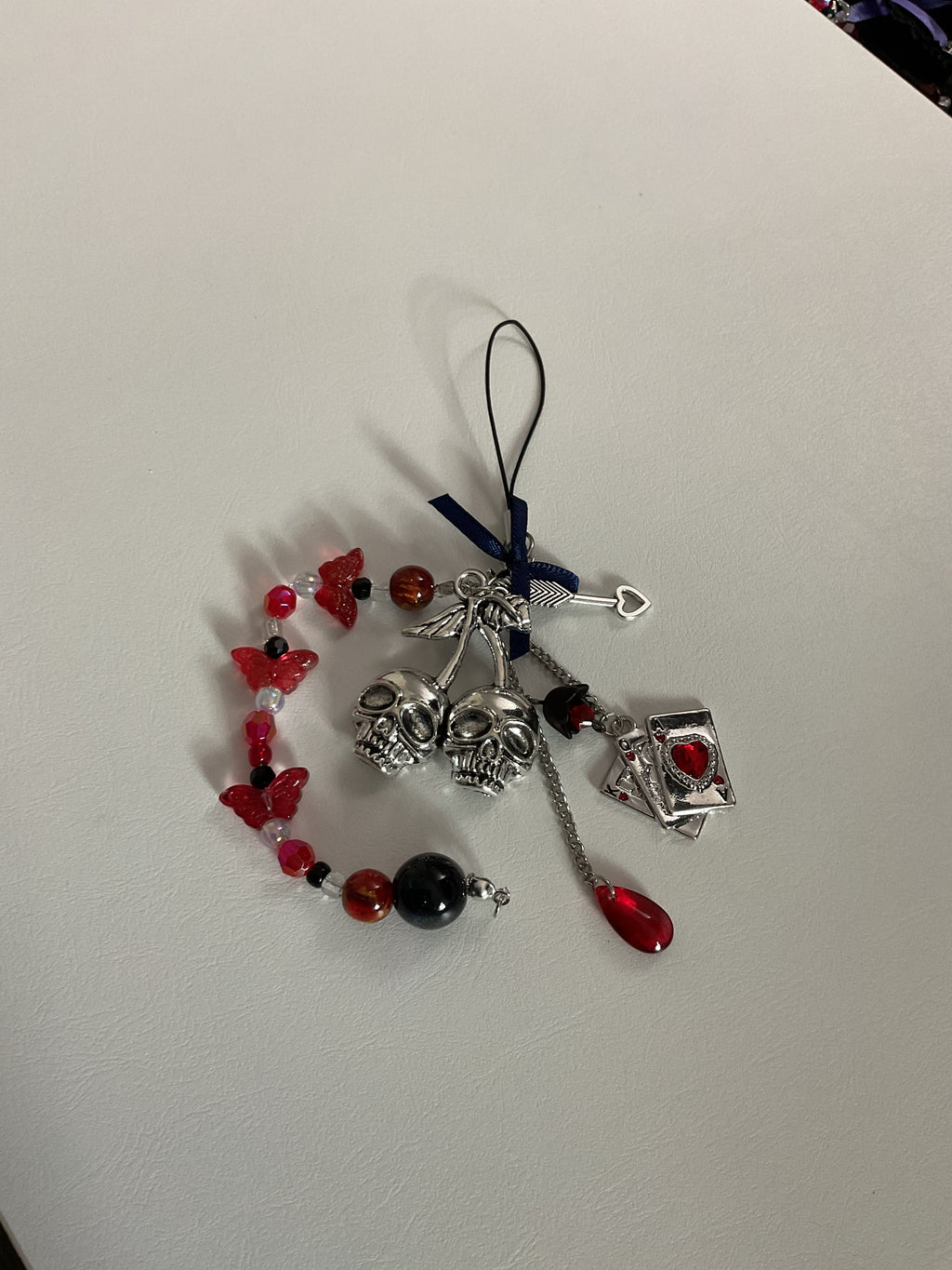 Skully keychain