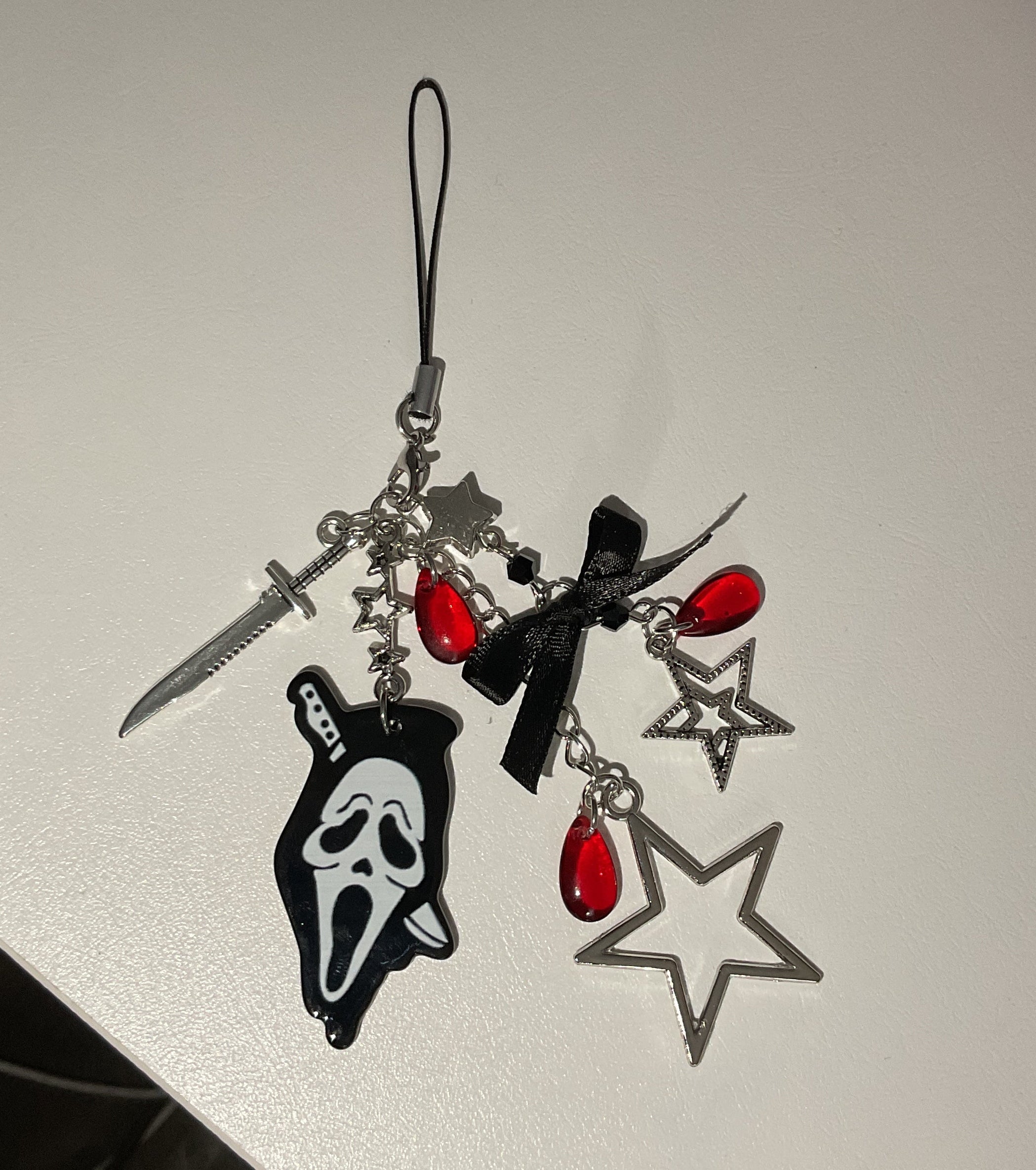 Ghost face keychain