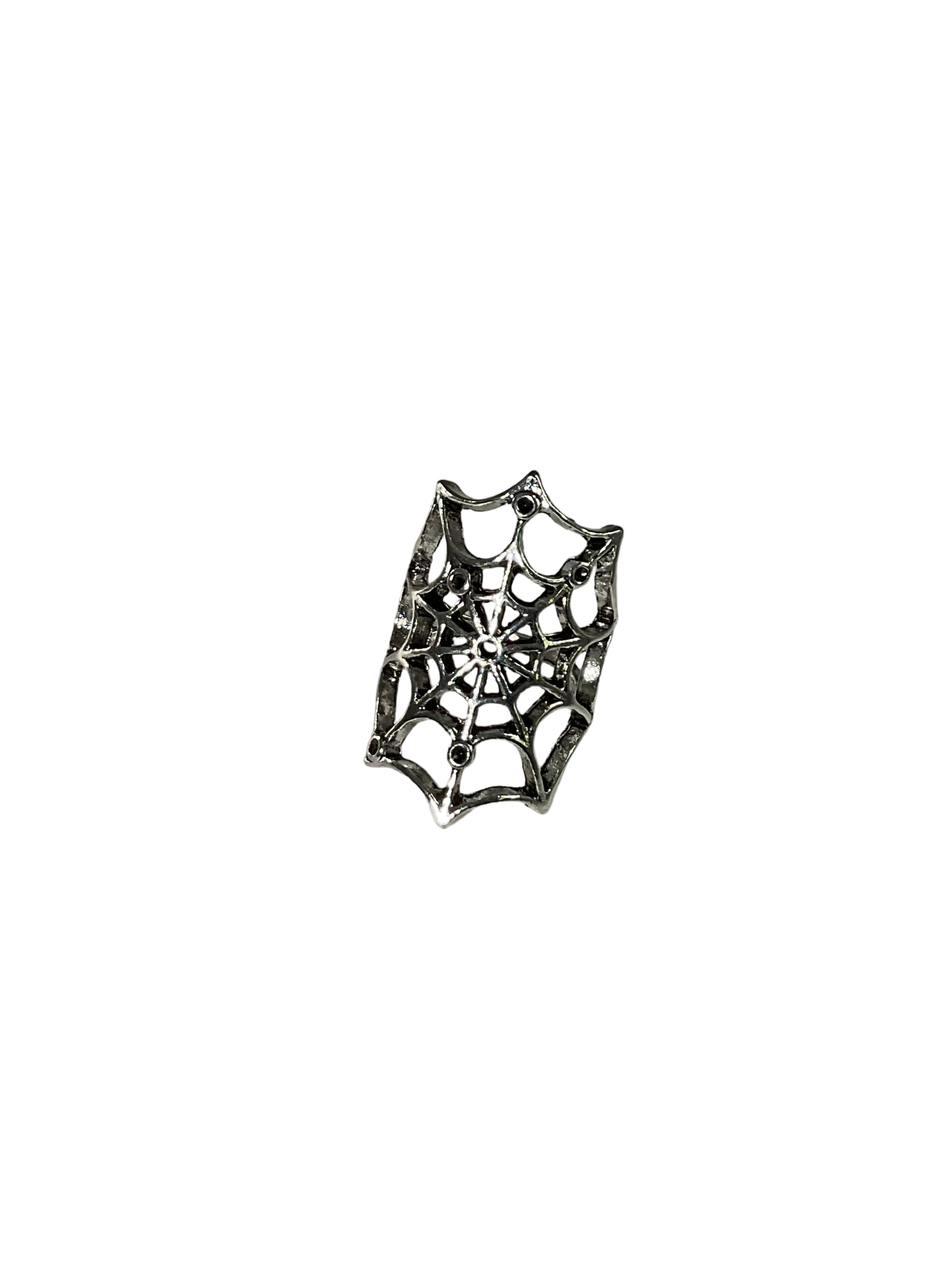 Silver Web ring