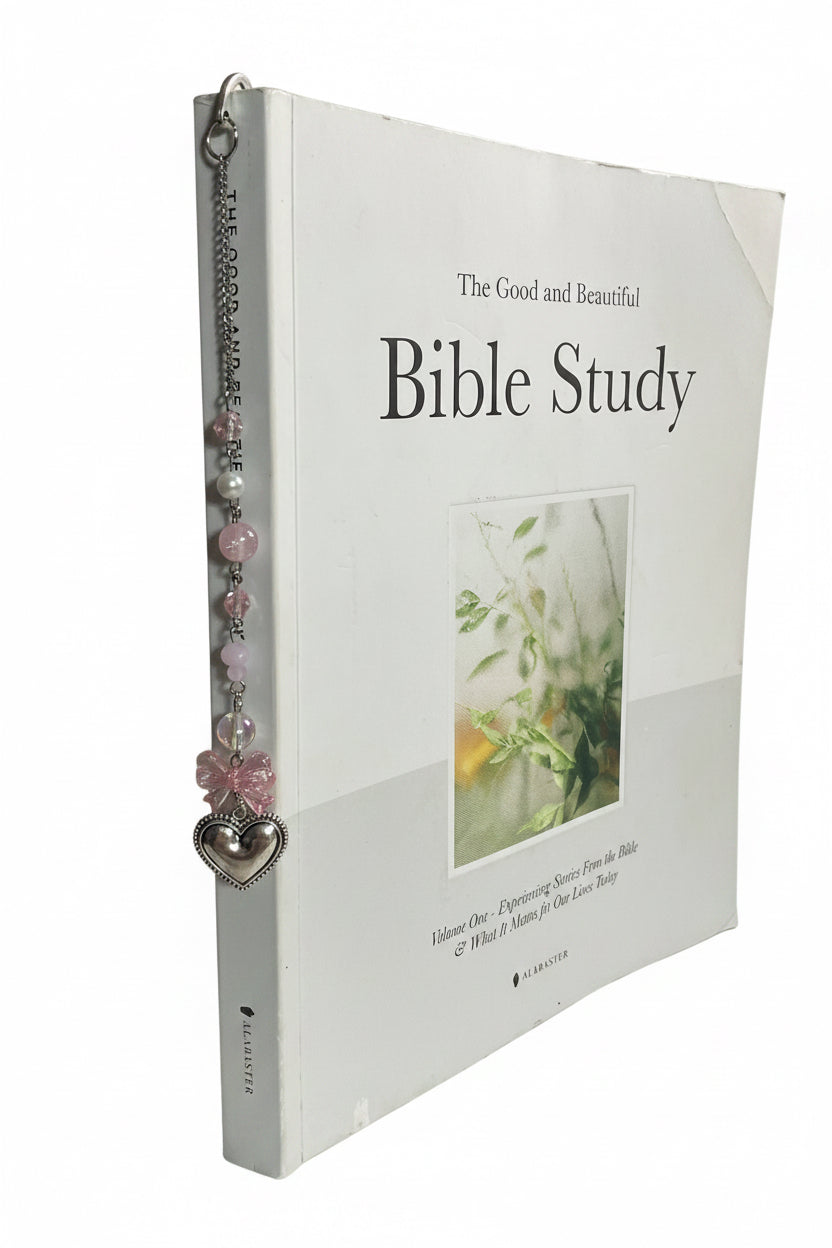 Crystals bow bookmark