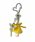 fairy mushroom keychain