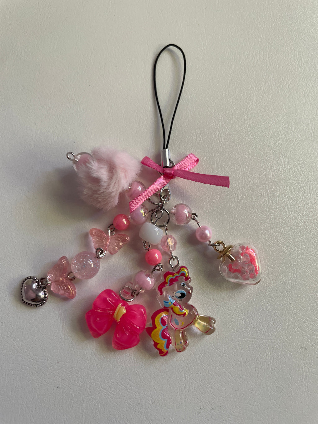 Pinkieeee pieee keychain