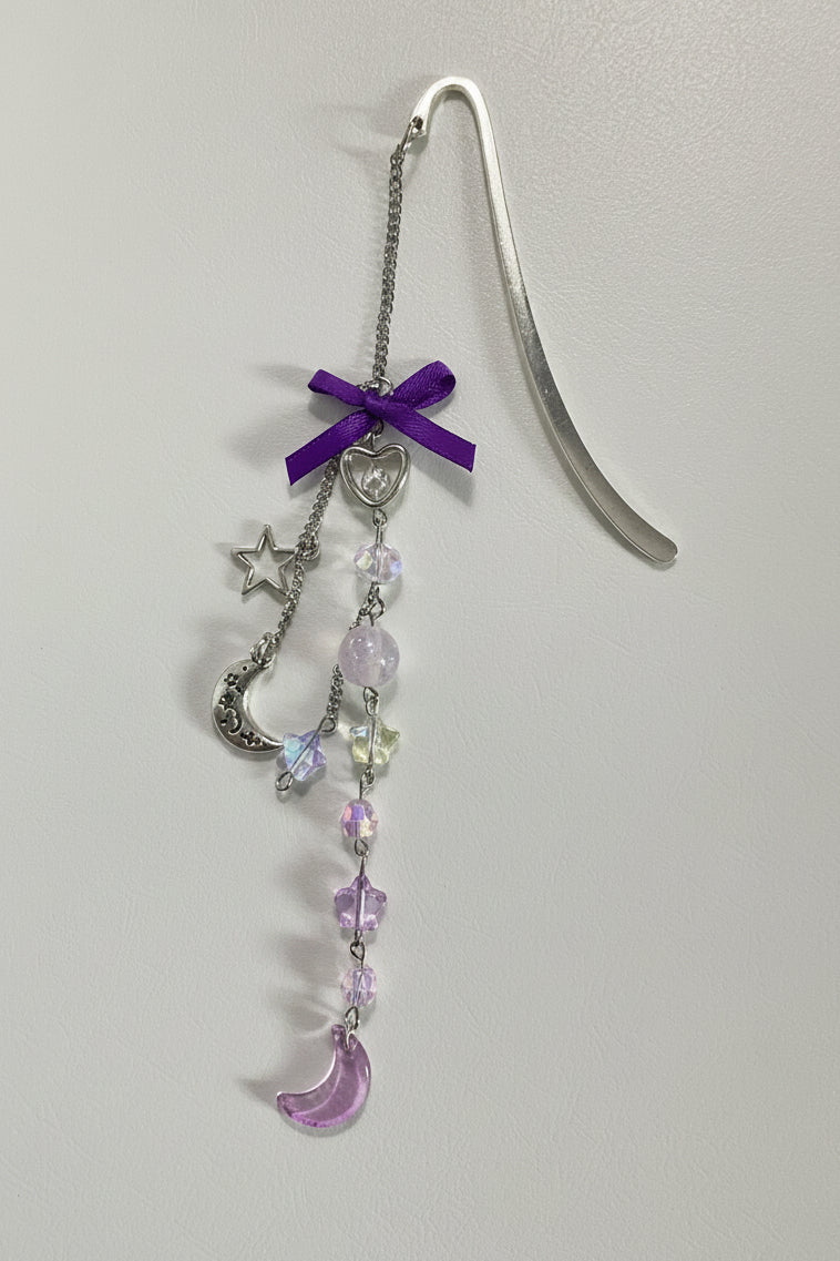 Moon crystals book mark